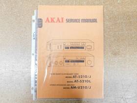 Akai At-s210/j Fm/am Quartz Synthesizer Tuner Service Manual With Schematics