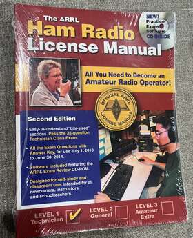 Arrl 780872590977 Ham Radio License Manual With Cd 2012 New