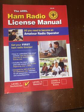 Arrl 780872599635 Ham Radio License Manual Level 1 Technician First Edition