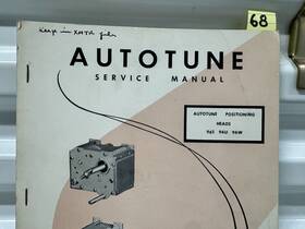 96s-1 Autotune 96s-8 Auto Tune Single Turn Positing Heads Vintage Manuals Book Models