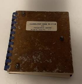 Bendix Radio Mc-177-m Manual Calibration For Frequency Meter Bc-221-m
