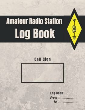 Branded 798644892549 Portable Amateur Radio Log Book With Quick Ham Reference Guide And Notes New