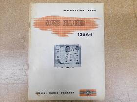 136a-1 Collins Ham Radio Noise Blanker Instruction Book Original