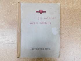 Collins 32v/32v-2 Ham Radio Amateur Transmitter Instruction Book 1955 Original