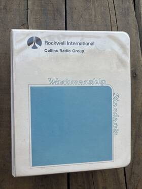 Al-101 Collins Vintage Rockwell International Radio Group Workmanship Standards 1977