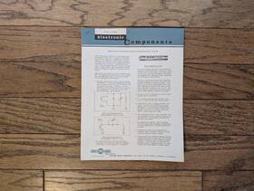 F455y-31 Collins Radio Components Bulletin Cr - Wd- 1902