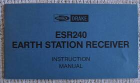 Drake Esr240 Earth Station Receiver Instruction Manual Satellite