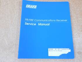 R8-r8e Drake R8 R8e Communications Receiver Service Manual Schematics Original