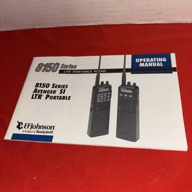8150 E F Johnson Ef Johnson-transcrypt Series Portable Radios Operating Instructions