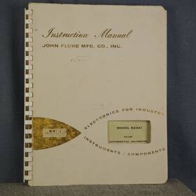 7100 Fairchild Model Digital Volt-ohm-ratiometer Instruction Manual And Service
