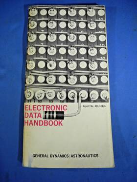 Ae61-0476 General Dynamics Electronic Data Handbook Published By Astronautics