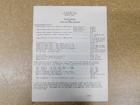 299c H.h. Scott H.h Service Bulletin Model Stereo Amplifier With Schematics Original