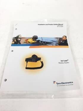 Mm102342v1 Harris Mac-om New Installation And Product Safety Manual For M7100