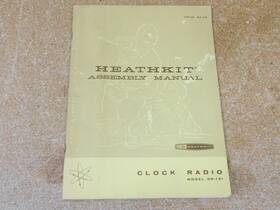 Gr-121 Heath Co. Heathkit Clock Radio User Manual Schematics Original