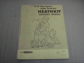 Ig-18 Heathkit 1g-18 Assembly Manual For Model Sine-square Audio Generator 1968