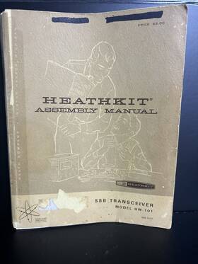 595-1277 Heathkit Hw-101 Ssb Transceiver Assembly Manual 199 Pages Schematics