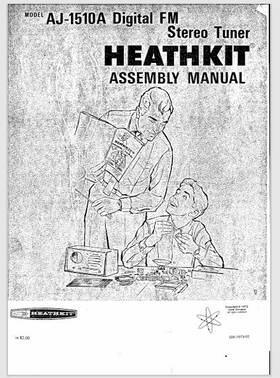 Heathkit Aj-1510a Digital Fm Stereo Tuner Assembly Manual 268 Pages