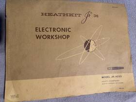 Heathkit Jk-1033 Jr 36 Jk 1033 Electronic Workshop Original Assembly Manual Vintage