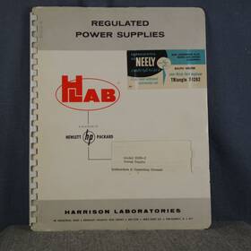 800b-2 Hp Model Power Supply Operating And Service Manual