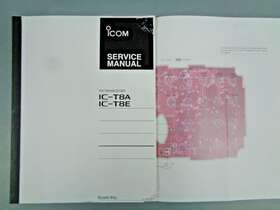 Ic-t8e Icom Ic-78 Ic-t8a Service Manual Original From Not A Copy