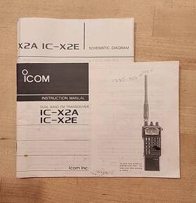 Ic-x2a Icom Ic-x2e Instruction Manual And Schematic Diagram Ham Radio Vintage