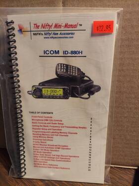 Icom-id-880h Icom Nifty Mini Manual New