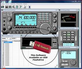 Kj4iye Icom Rs-746 Remote Control Software Diskette Or Usb And Manuals -