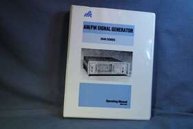 2040 Ifr New Am/fm Signal Generator Series Operating Manual