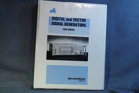 2050 Ifr New Digital And Vector Signal Generator Series Operating Manual