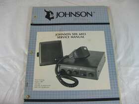 001-6056-001 Johnson Service Manual Sdl 6055 13.6vdc 45 Watts Vhf 150-174 Mhz