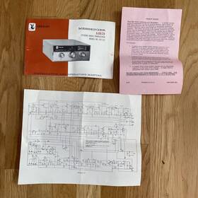 242-123 Johnson Vintage 1968 Ef Messenger 123 Citizens Radio Transceiver Manual