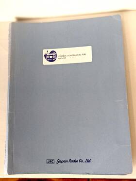 Jrc Nrd-515 Hf Receiver Instructions / User Manual Vgc