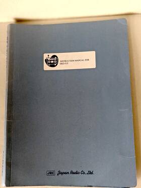 Jrc Nsd-515 Hf Transmitter Instructions / User Manual Very Good Condition