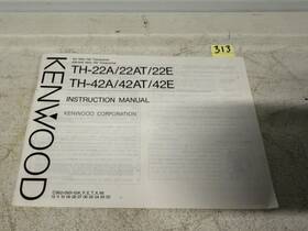 Th-42at Kenwood Th-55at Th-22a / Th-22at Th-22e Th42a Th-42e User Manual