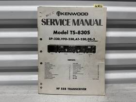 Vfo-230 Kenwood Ts-8305 Kenwoo Service Manual Model Sp-230 Hf Ssb Transceiver