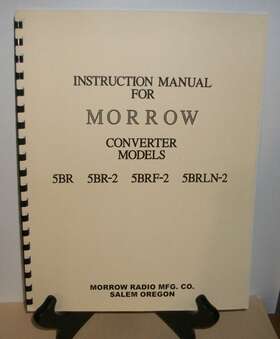 5brln-2 Morrow Radio 5br 5brf 5brln Series Reproduction Instruction Manual