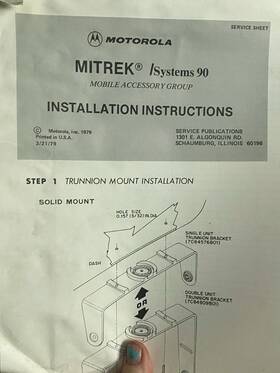 68p81045e75o Motorola Mitrek Systems 90 Manual 1979 Mobile Accessory Group