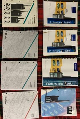 Ht1225 Motorola 7 Vintage Service Manuals For Ht Series/ Gp300/m1225/gm300/gp350/visar
