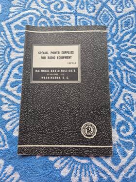 National 13rf-2 Radio Institute Special Power Supplies For Equipment