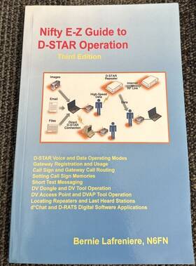 Nifty Ham Accessories 781442141988 E-z Guide To D-star Operation Third Edition By Bernie Lafreniere Es#1