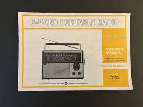 12-764 Radioshack Vintage Radio Shack Dx-60 Owners Manual - Cb / Sw
