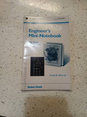 276-5011 Radioshack Vintage Radio Shack Engineers Mini-notebook Op Amp Ic Circuits #276-5011 Mims