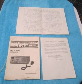 T-240d Robyn International Inc. Model Manual With Schematics