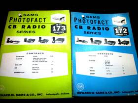 Cb-172 Sams Photofact Cb-173 Cb Photofacts Radio Books And