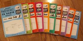 Vols102 Sams Cb Photofacts Lot Of 10 Vols. 102 103 104 106 107 108 109 110 111 112