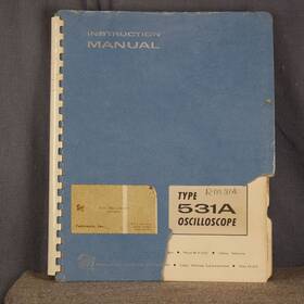Rm31a Tektronix And 531a Oscilloscope Instruction Manual Service Information