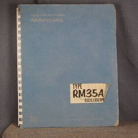 Rm35a Tektronix Oscilloscope Instruction Manual And Service Information