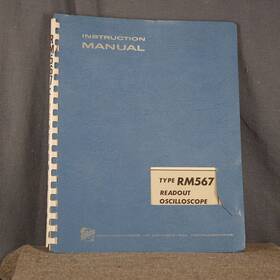 Rm567 Tektronix Oscilloscope Instruction Manual And Service Information