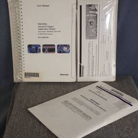 Tds3vid Tektronix Tds3tmg Tds3trg Tds3fft Advanced Trigger Manual And Firmware