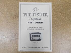 Fm-90x The Fisher Fm Tuner Installation And Operating Instructions Original
